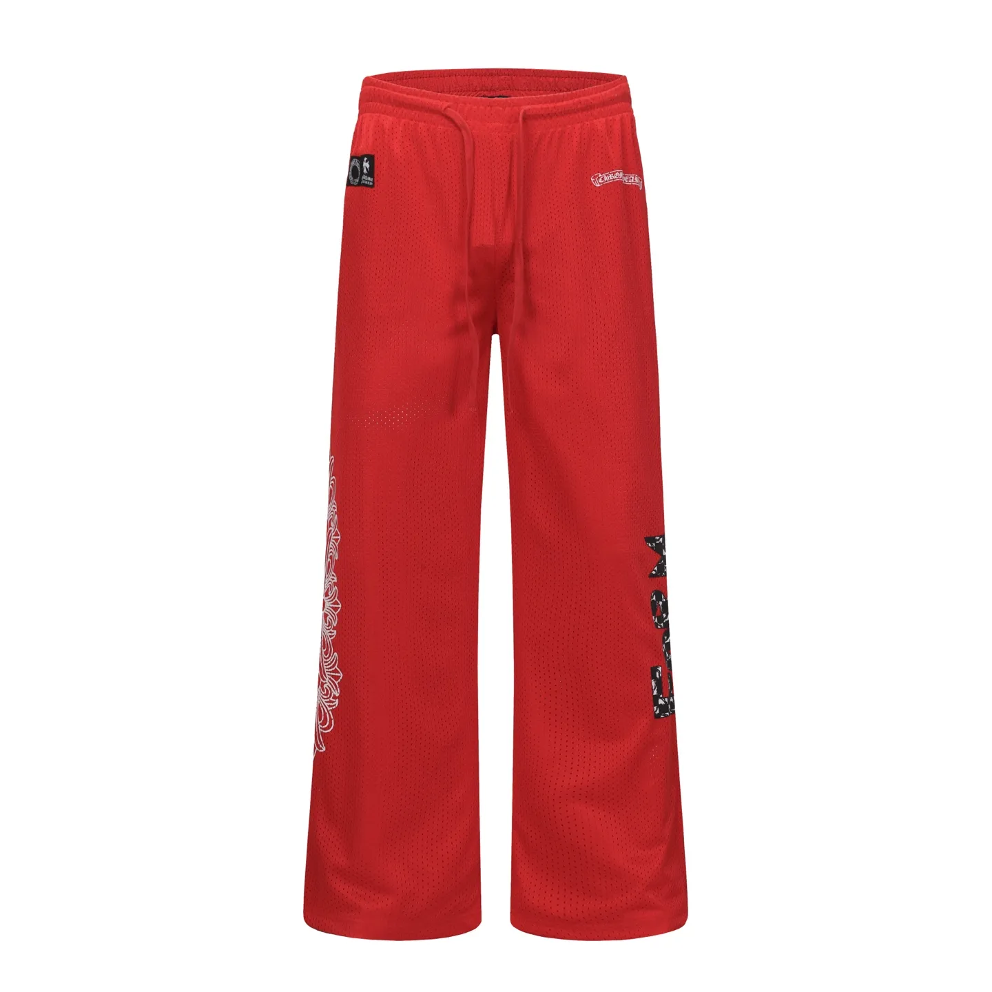 P200 Chrome Hearts CH Chrome Hearts popular Sanskrit printed mesh double layer ice hockey jersey 2 trousers sports suit. Uses direct injection imported machine printing. Hardware and accessories are all milled and customized. Correct configuration. Black 2025 Chrome Hearts authentic packaging. 280g double layer mesh custom woven and dyed. Large version. Loose and stylish. Different from low version, slim and long version with upper body and crotch pull. 100% commitment: top quality. Not fast food. Highest version on the market. Top quality - Distinguish from the ordinary versions on the market. If you care about quality, you should also respect the price. Absolutely 0 after-sales service and 0 return rate so far. It’s hard not to love the style - 280g double-layer mesh custom-woven and dyed - Correct high-density main mark, washed tag, hand-sewn